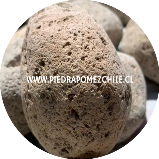 Piedra pómez Piedra pómez natural 8-12 cm para cuidado de la piel