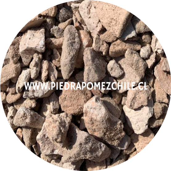 Piedra pómez chancada Piedra pómez chancada 3-15 mm para jardinería